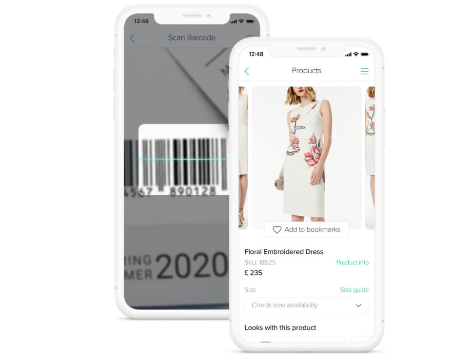 digital transformation for retail solution: app for customer engagement by Mercaux 
