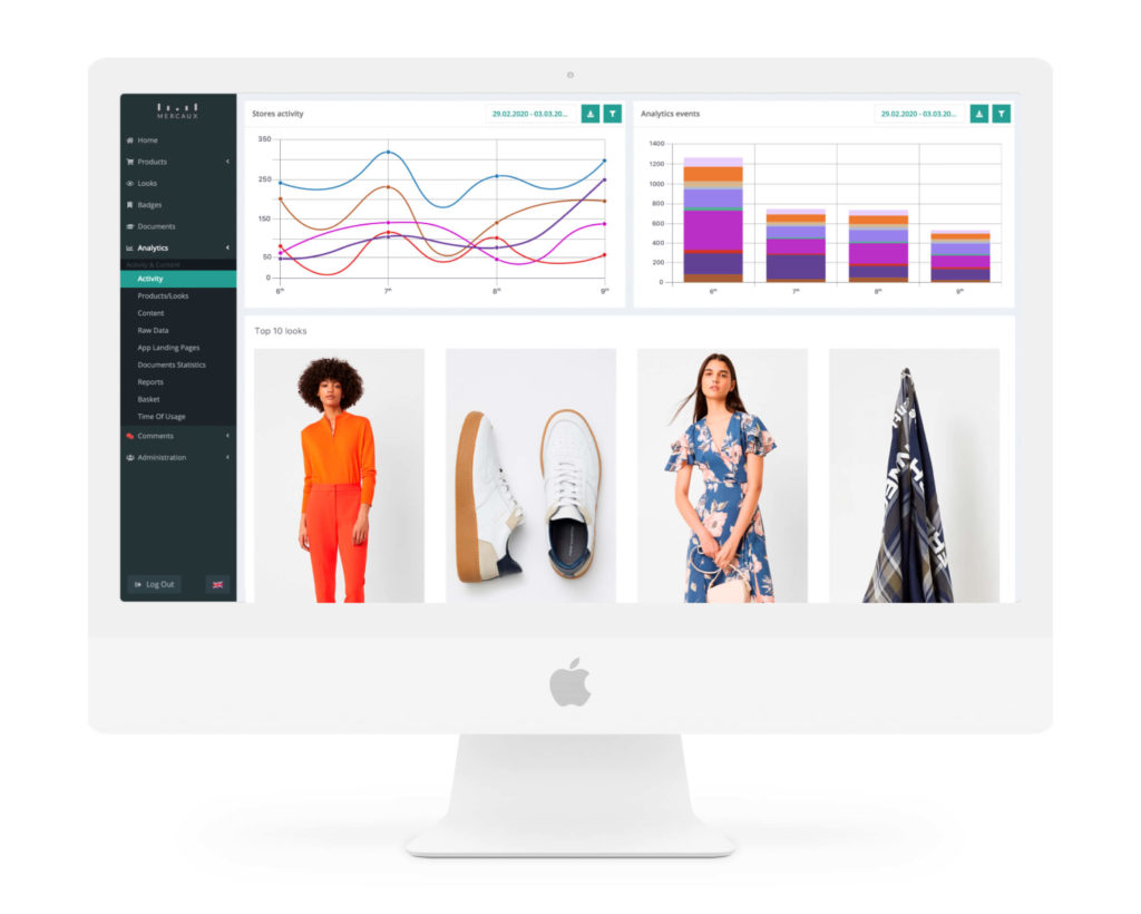 in-store data app retail digital transformation mercaux